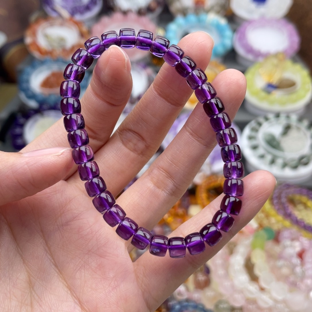 水晶手链未镶嵌紫水晶