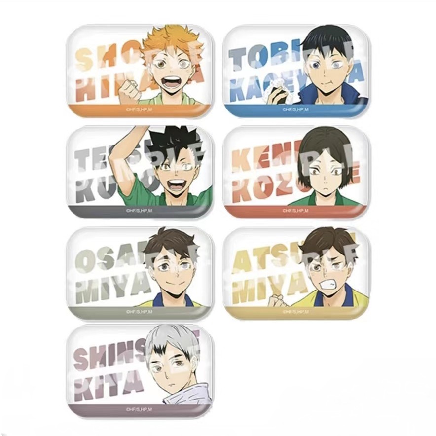 【拆袋·日谷】排球少年 中学系列方吧唧 盲袋