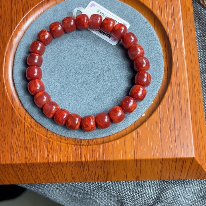 南红玛瑙8加手串未镶嵌仙*