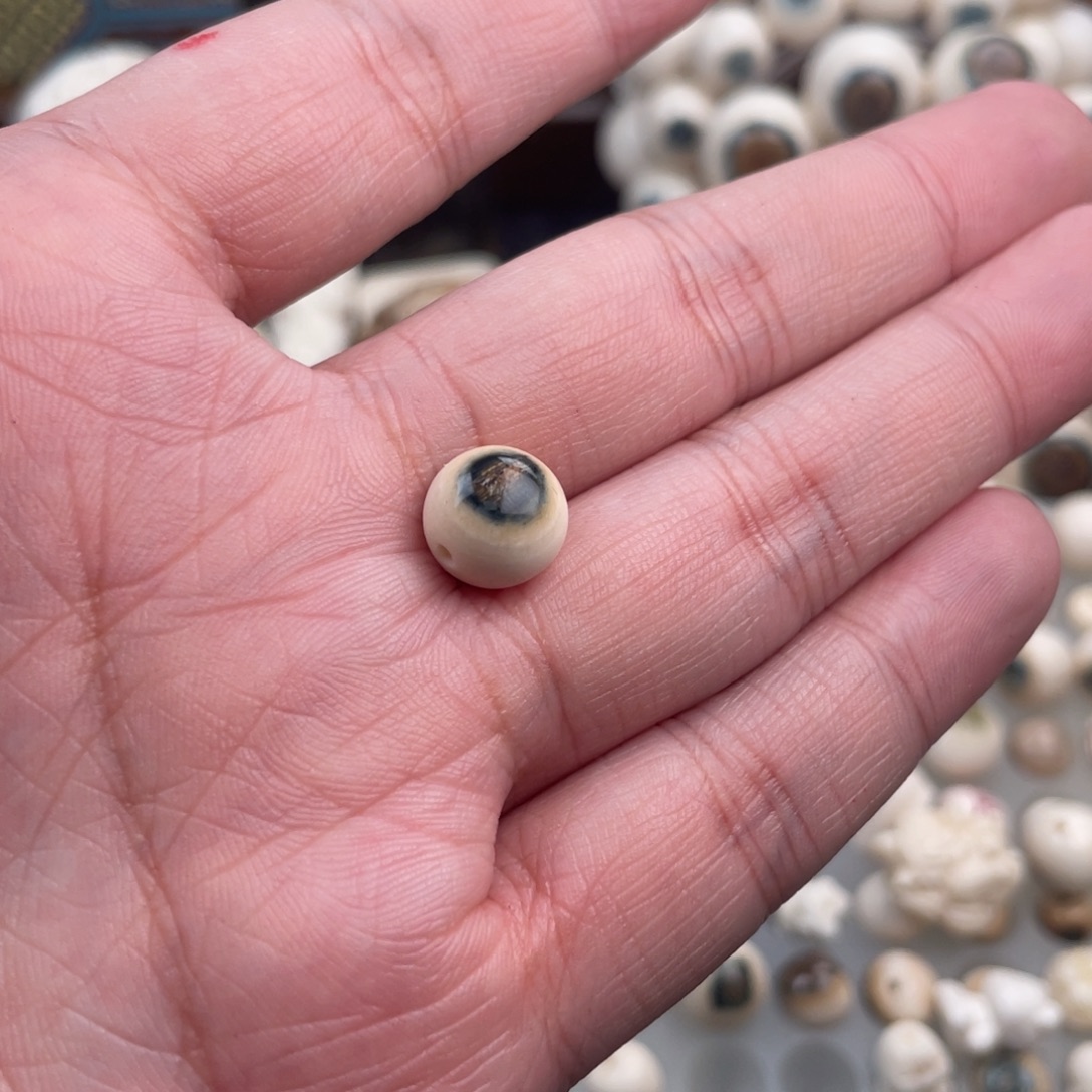 眼***！猛犸象牙手串/手链/手镯