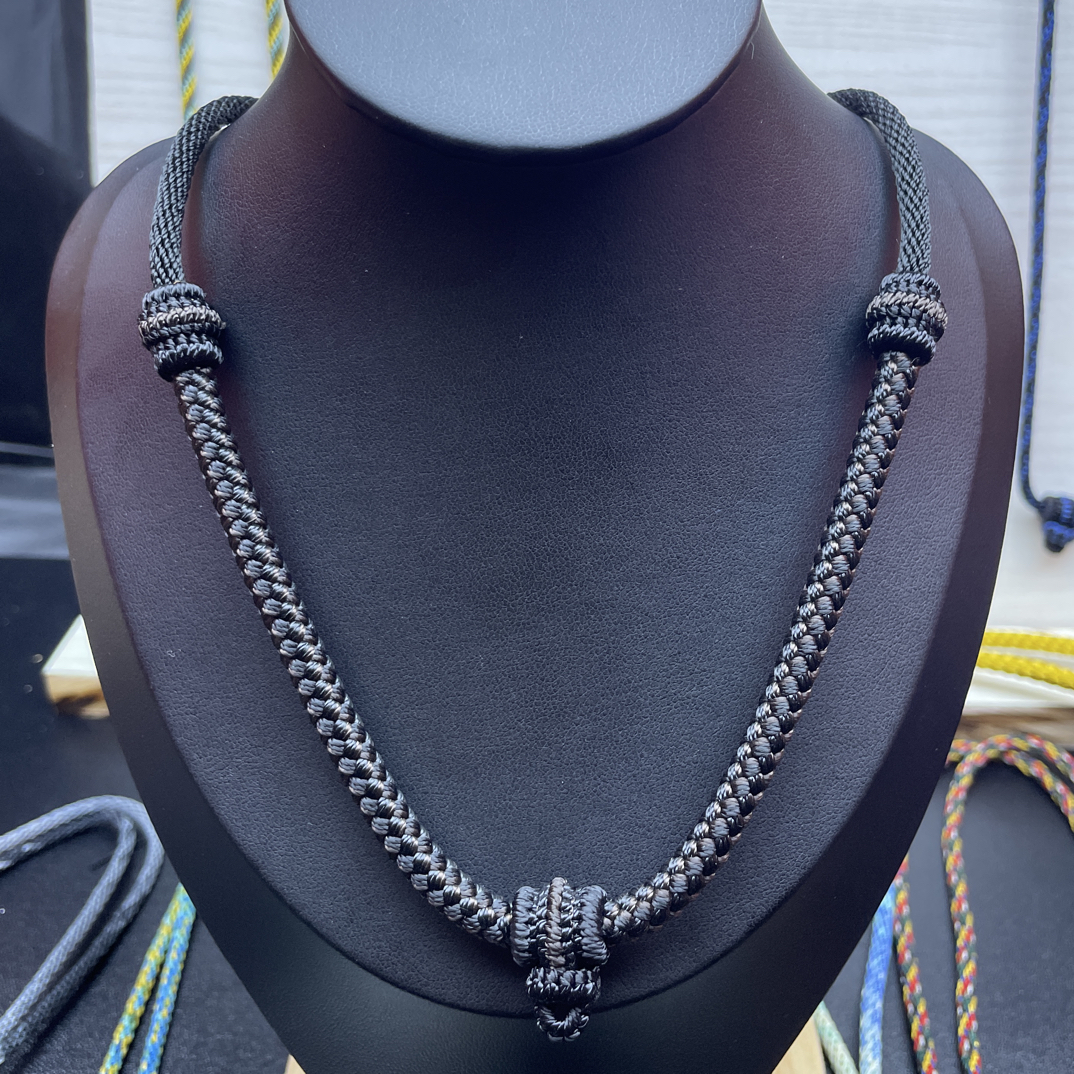 纯手工精编高货轮回龙鳞项链吊坠挂绳绳子项链绳编织绳