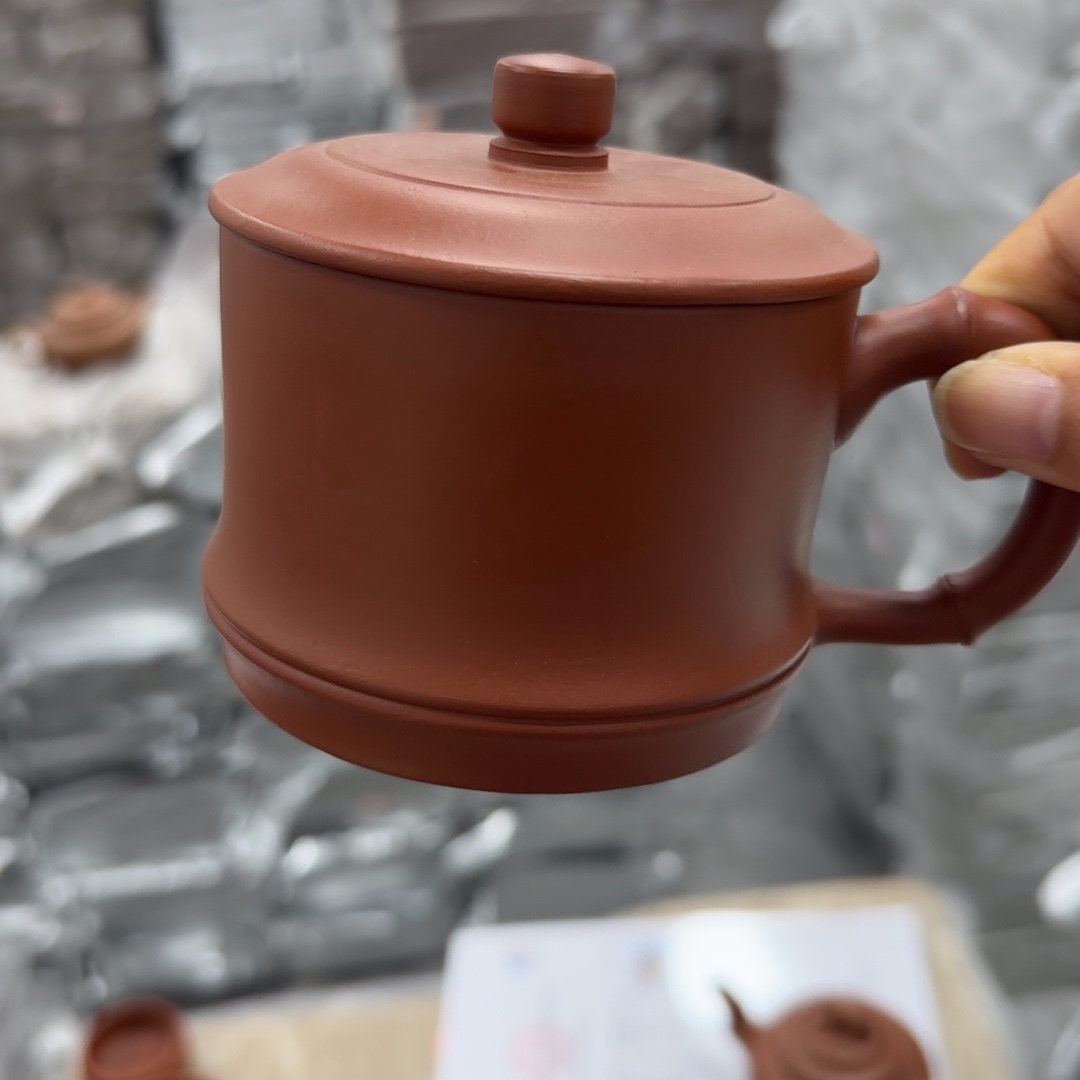 茶壶紫砂黄龙山原矿朱泥
