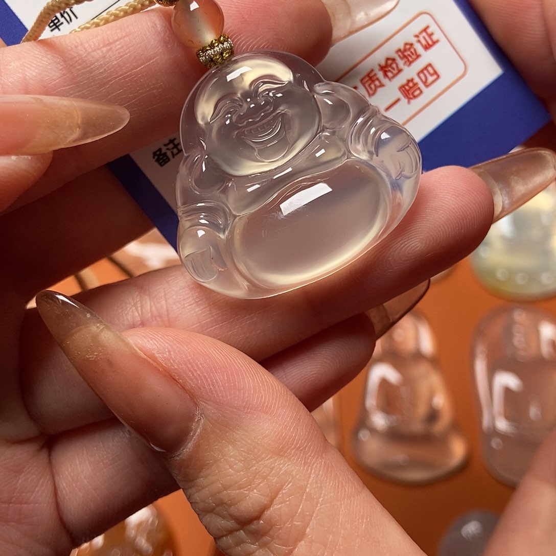 玛瑙/玉髓颈饰未镶嵌翻*