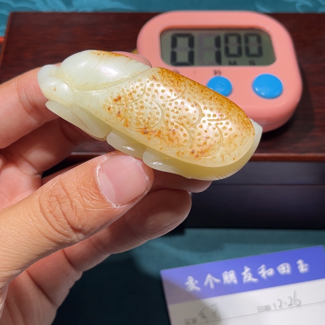 奈****奈一鸣惊人手把件