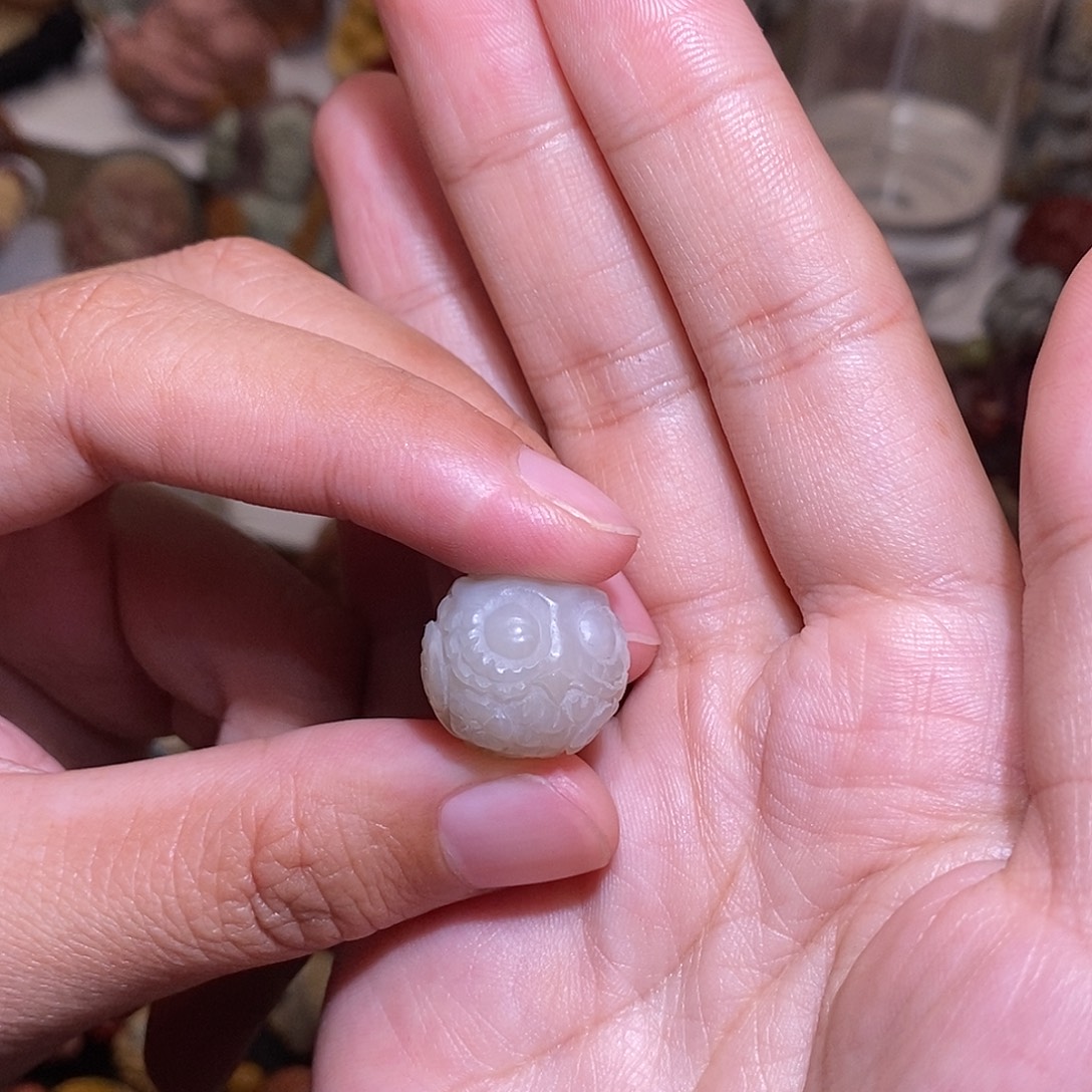 石英质玉（阿拉善玉）未镶嵌手链