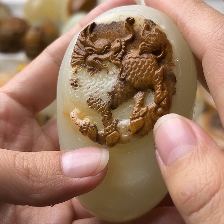 石材古青石不退换麒麟