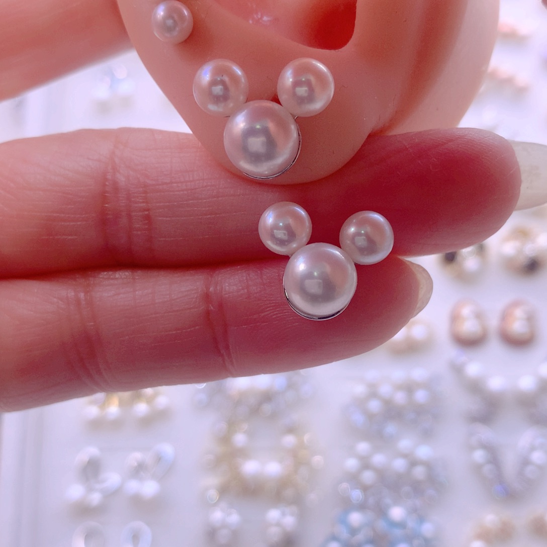 耳饰淡水珍珠合金