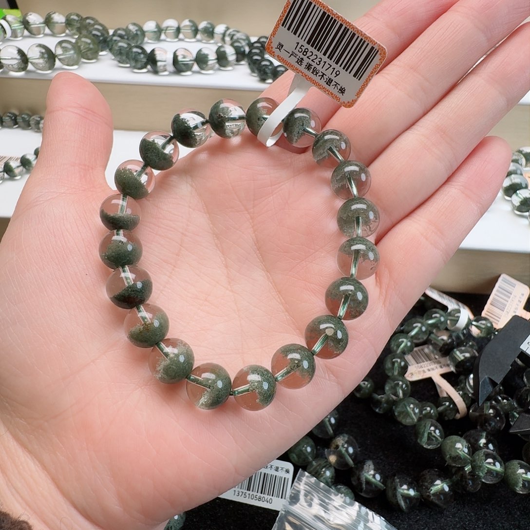 水晶手链未镶嵌媛*天然