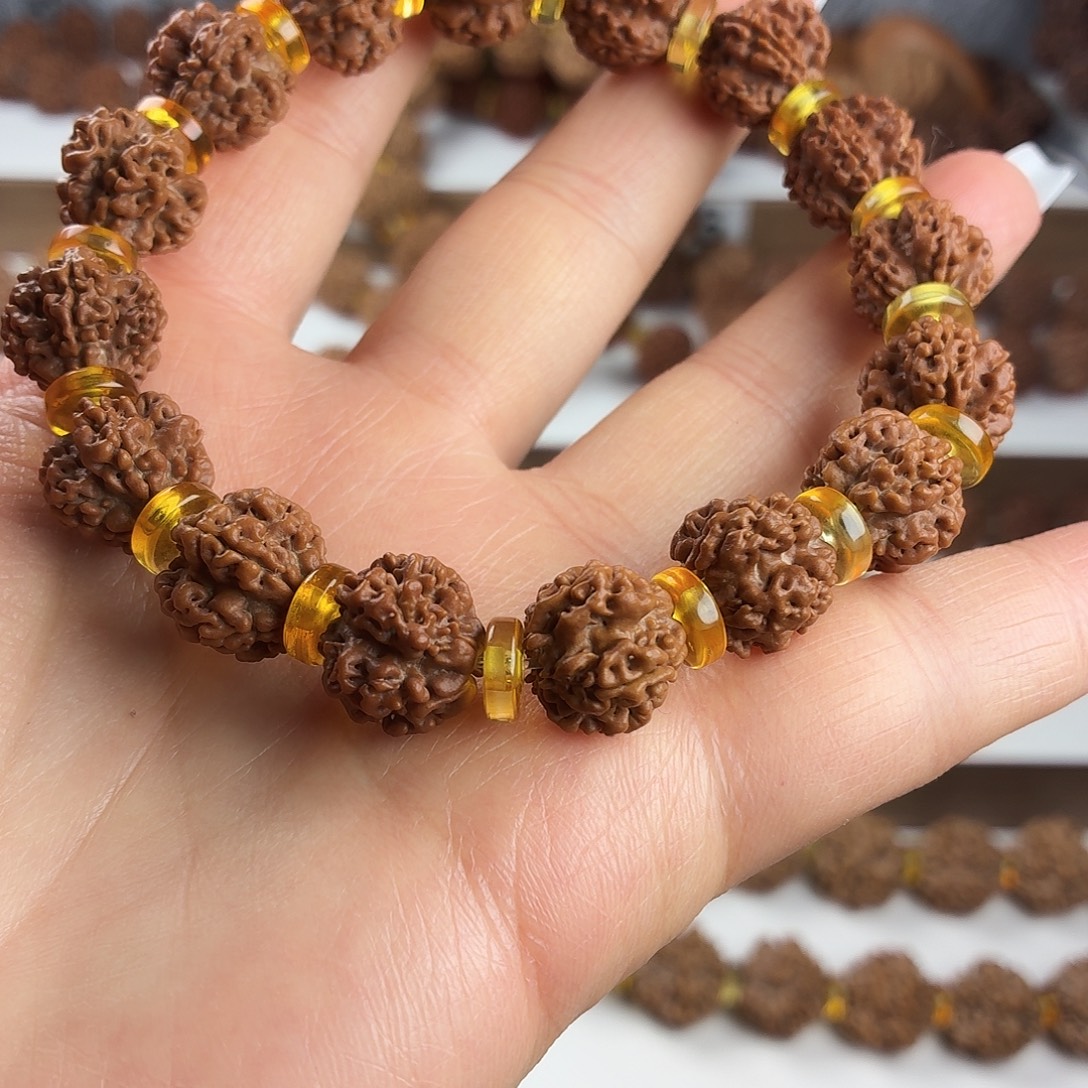 手串金刚菩提原生态野生籽花千骨