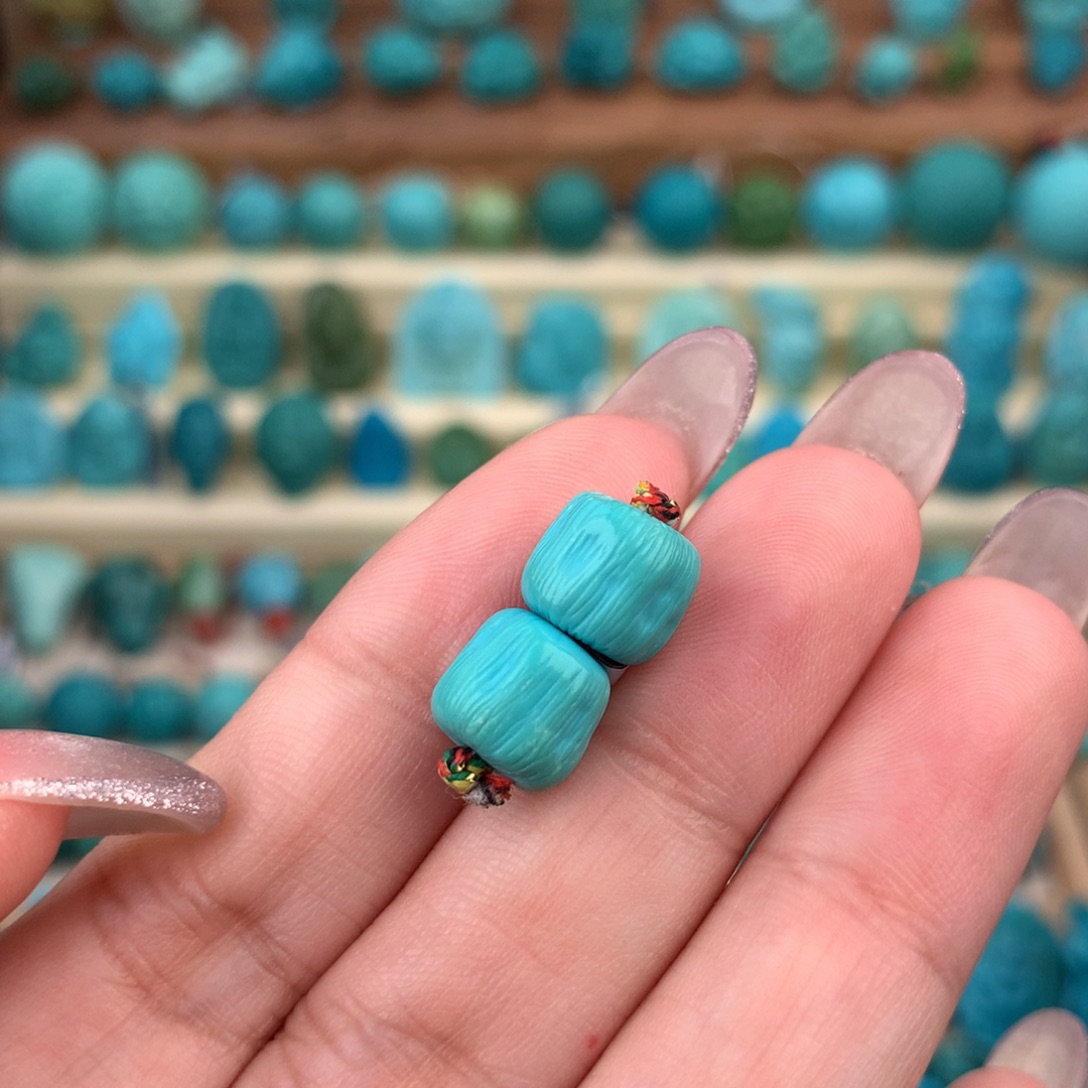 未镶嵌绿松石珠宝奇石