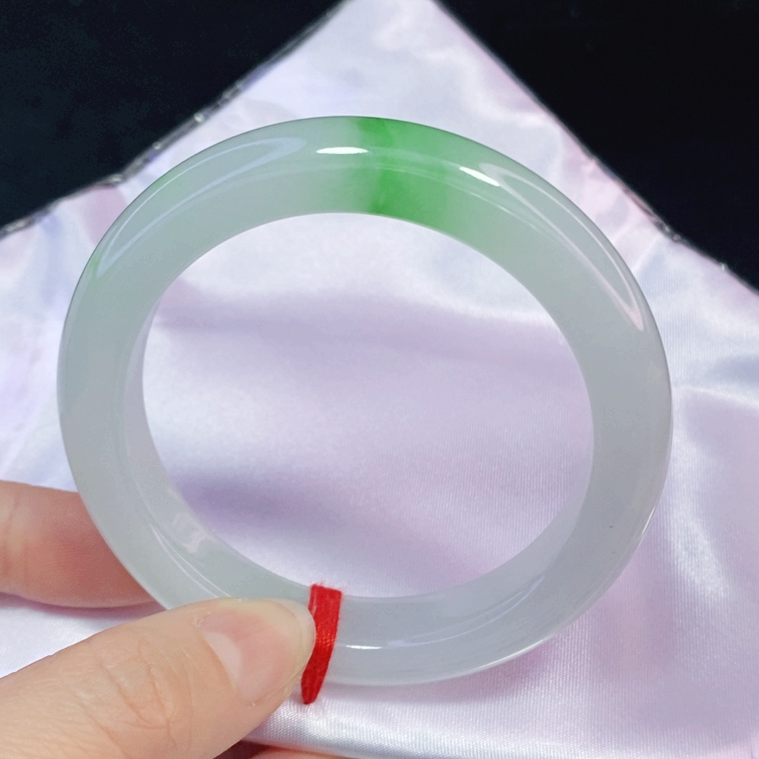 未镶嵌手镯翡翠56.3正圈