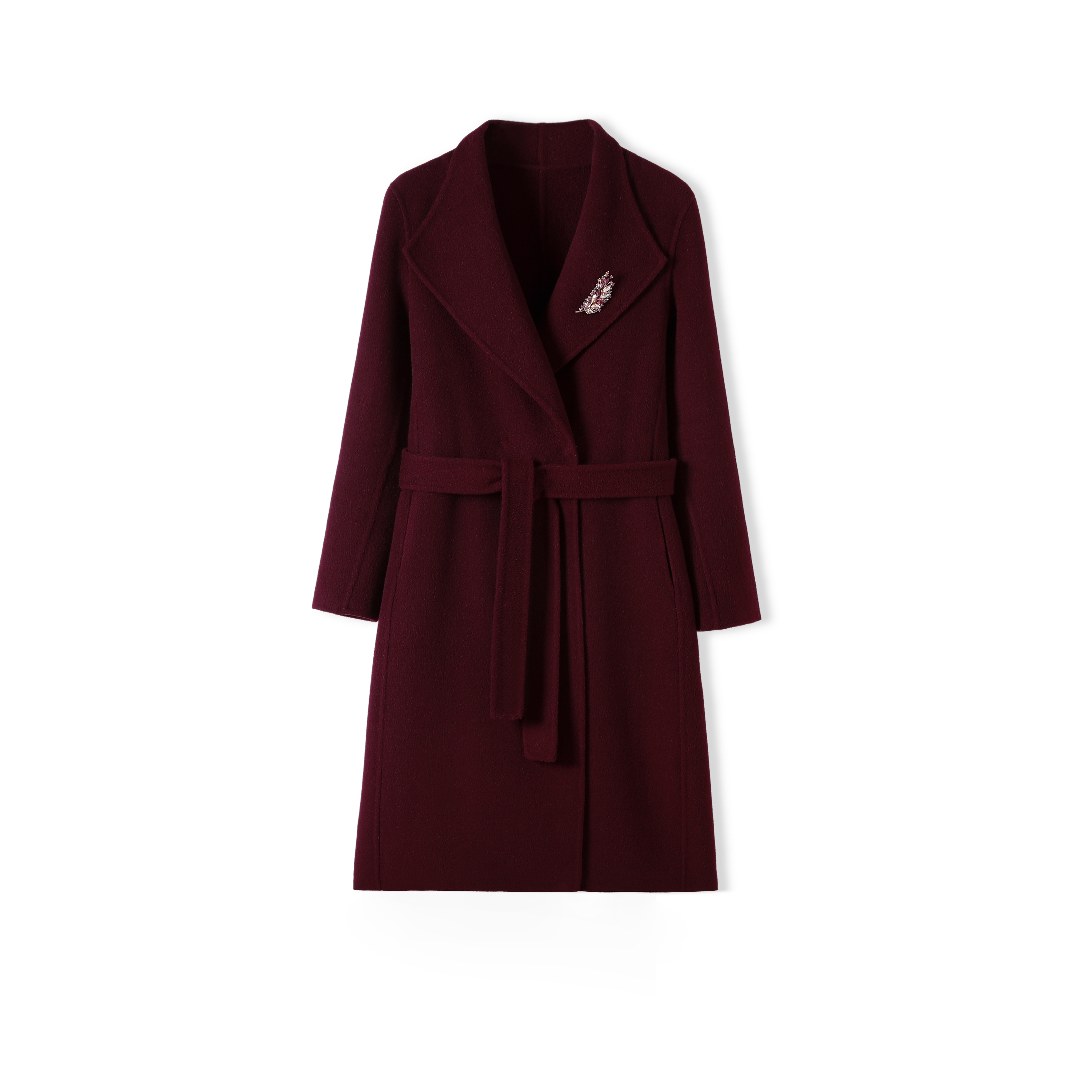 【GEMAN】爱神短传承15年手工缝制羊毛羊绒双面绒大衣QXD-2108018