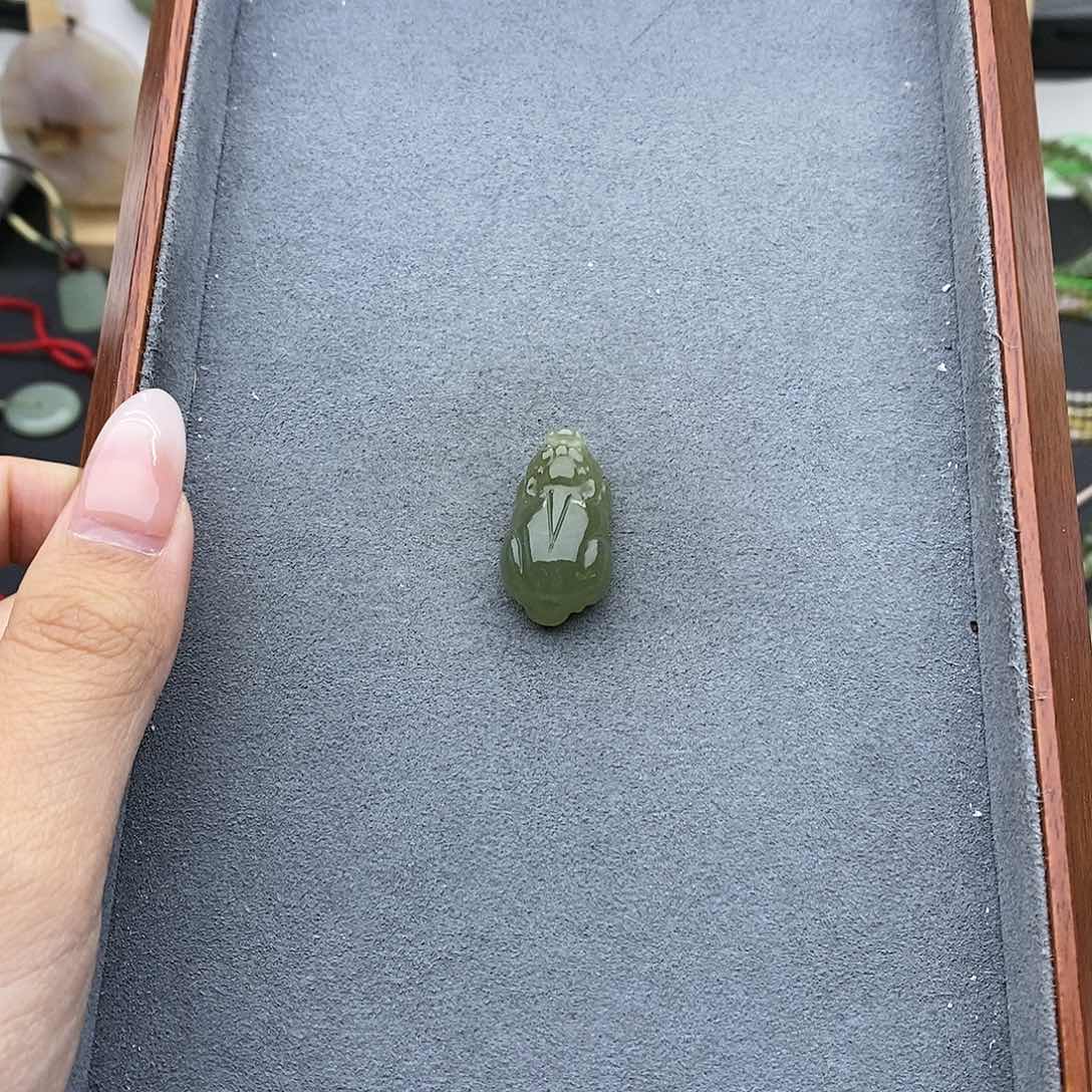 和田玉吊坠(不含链)未镶嵌