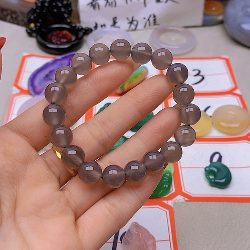 【闪购商品】未镶嵌玛瑙/玉髓珠宝半成品清**光