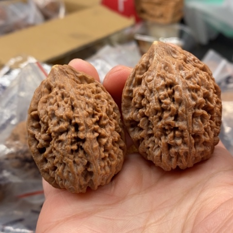 文玩核桃吊坠炊*蒜头