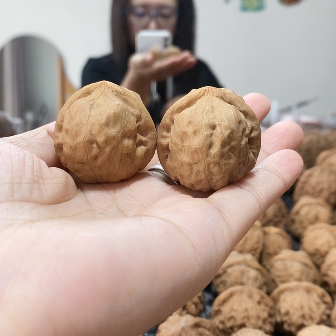 文玩核桃吊坠古蟾33+修