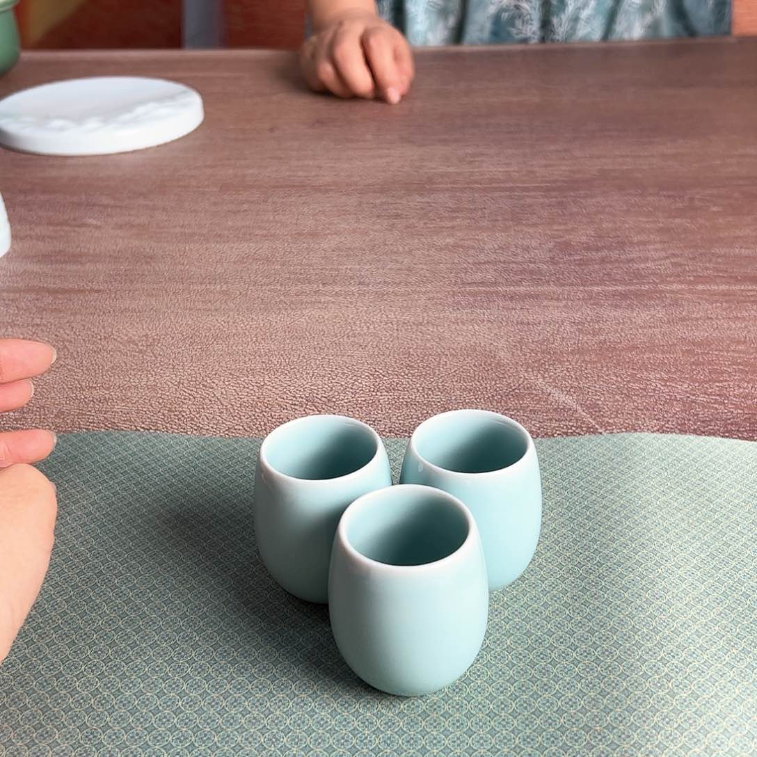 云间青瓷小米茶器龙泉