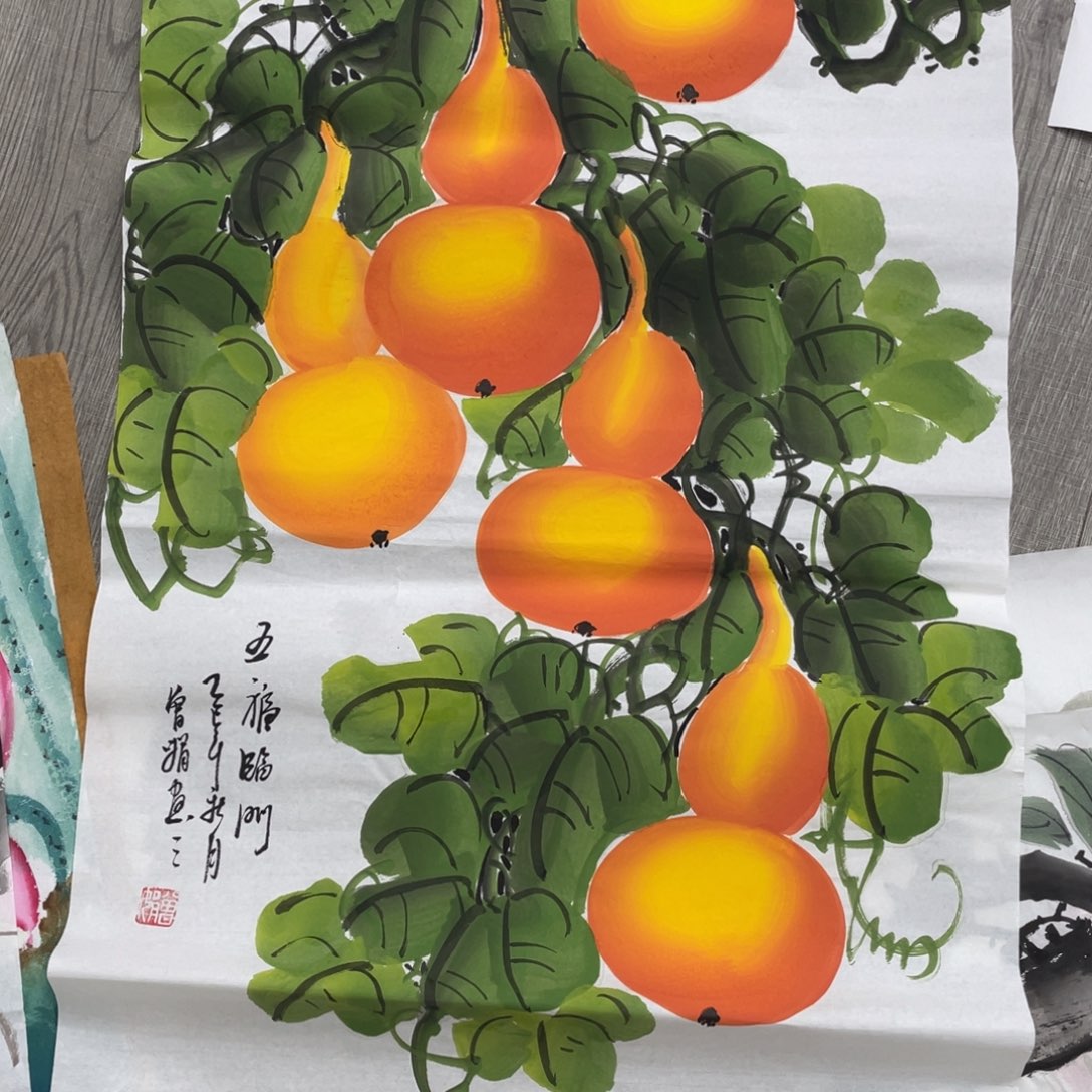 国画曾娟老师作品欣赏