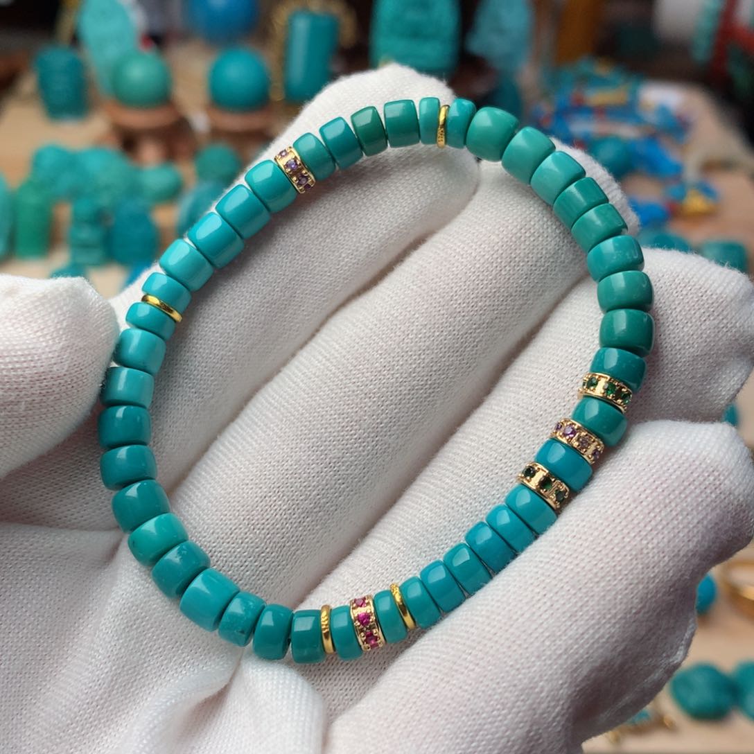 绿松石珠宝奇石未镶嵌