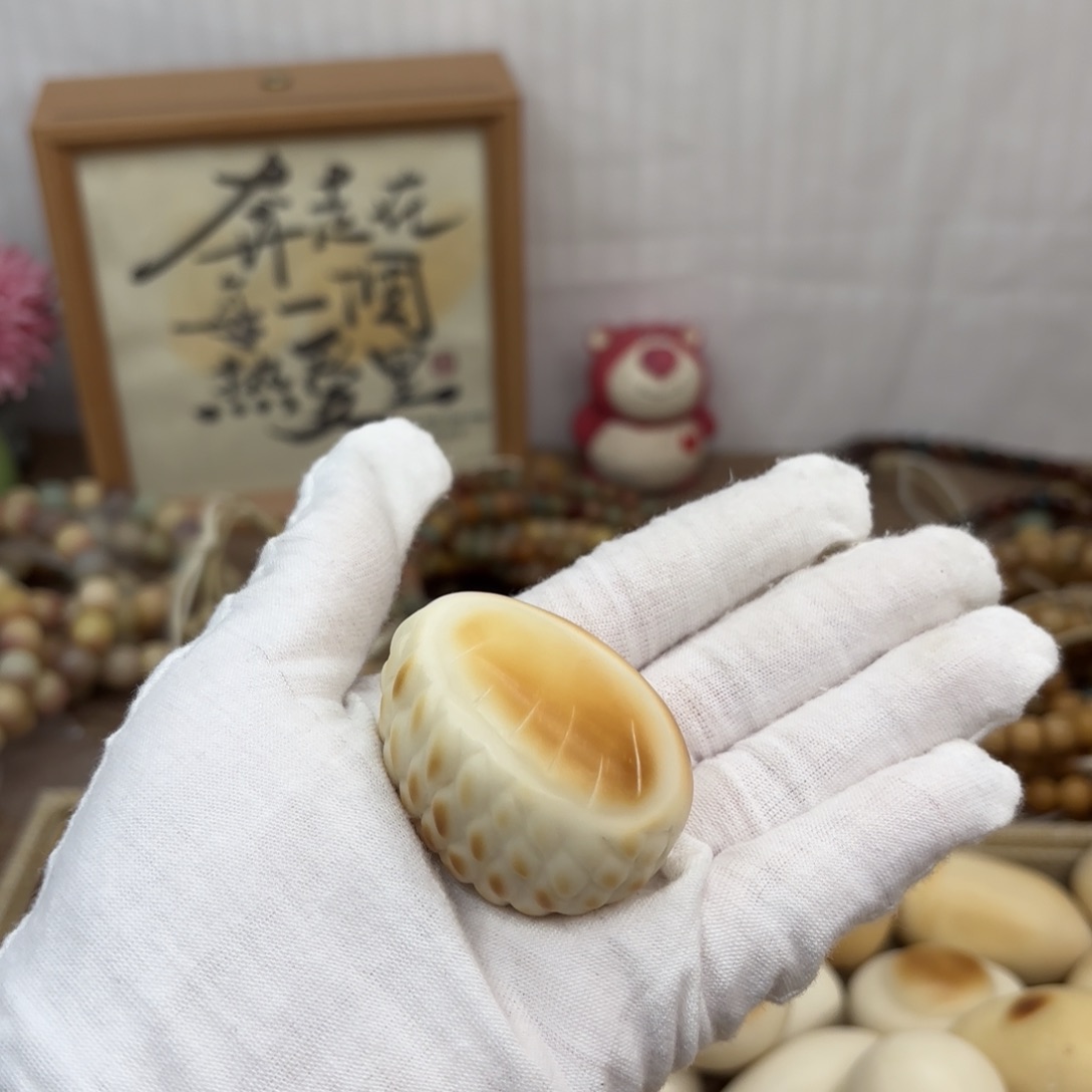 菩提根/象牙果吊坠牙果榴莲把件520