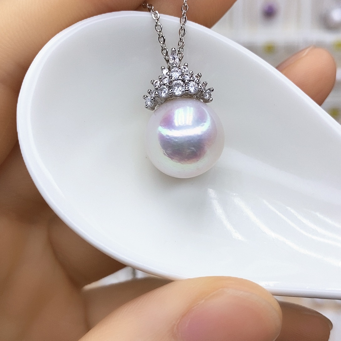 淡水珍珠合金颈饰