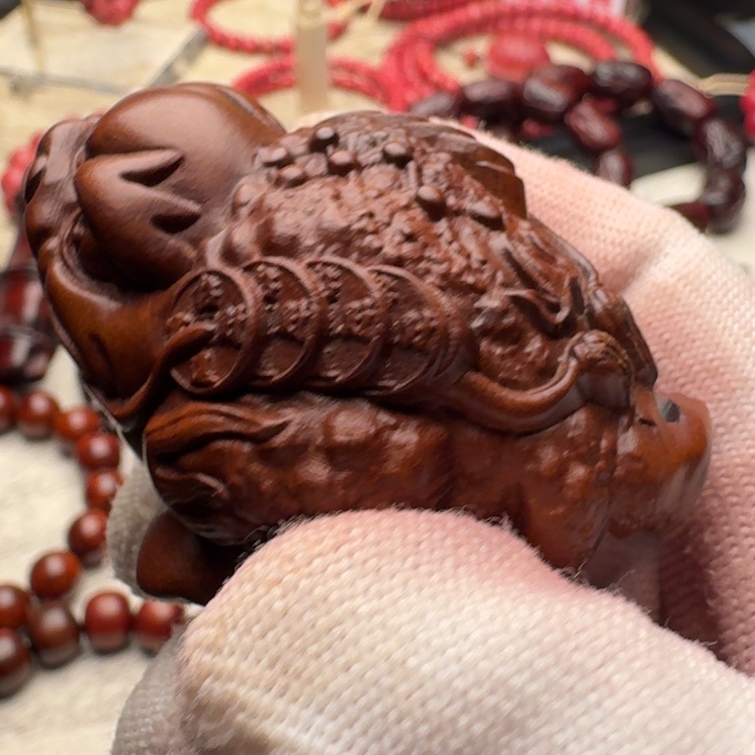 枣木手串/手链雷枣金蟾