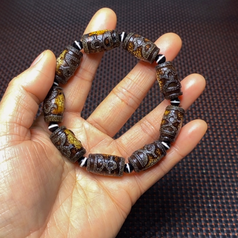 【闪购商品】玛瑙/玉髓手链未镶嵌?*枧