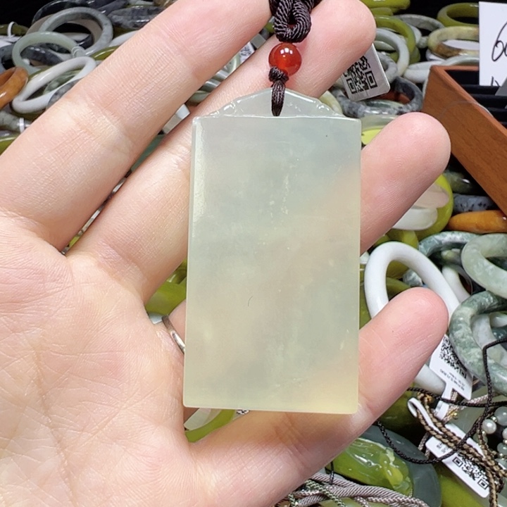 未镶嵌蛇纹石玉手链