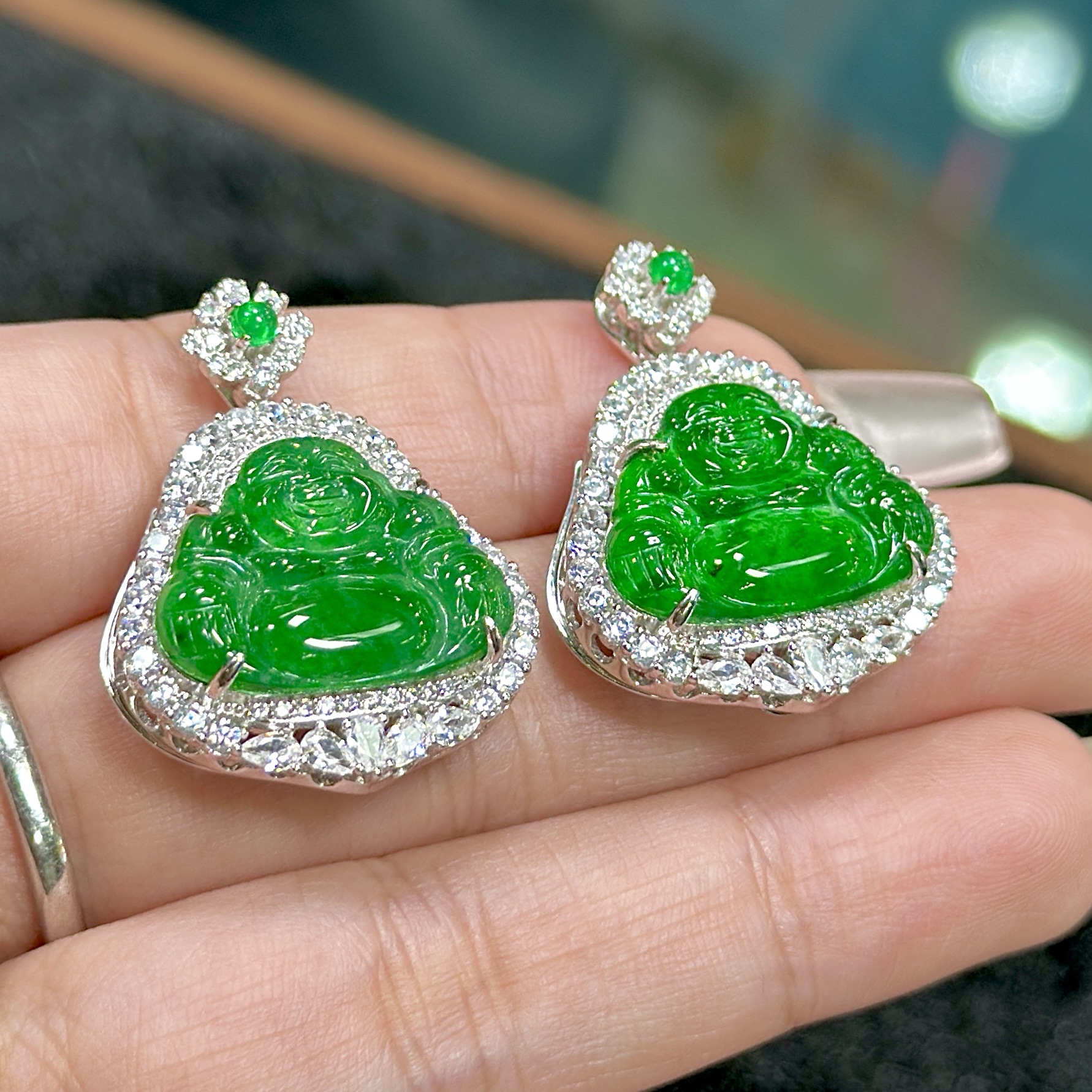 【CH】翡翠佛公吊坠（多样性发其一）