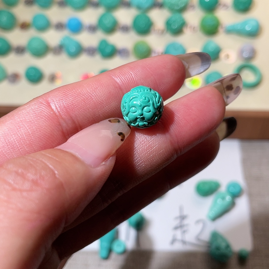 手工雕刻配饰配珠卡11+