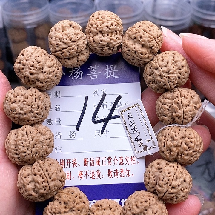 手串金刚菩提21.5/22梁梅花