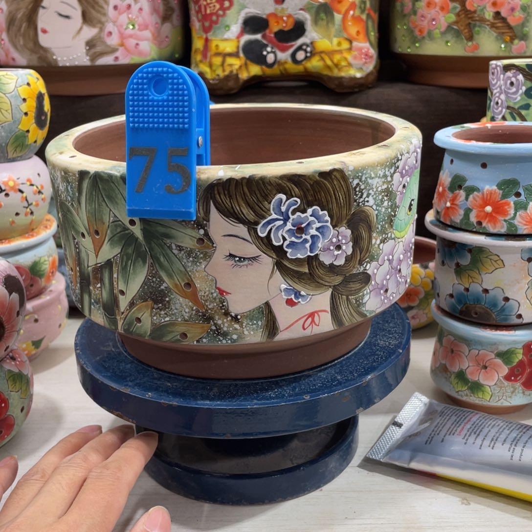 红陶多肉花盆特价