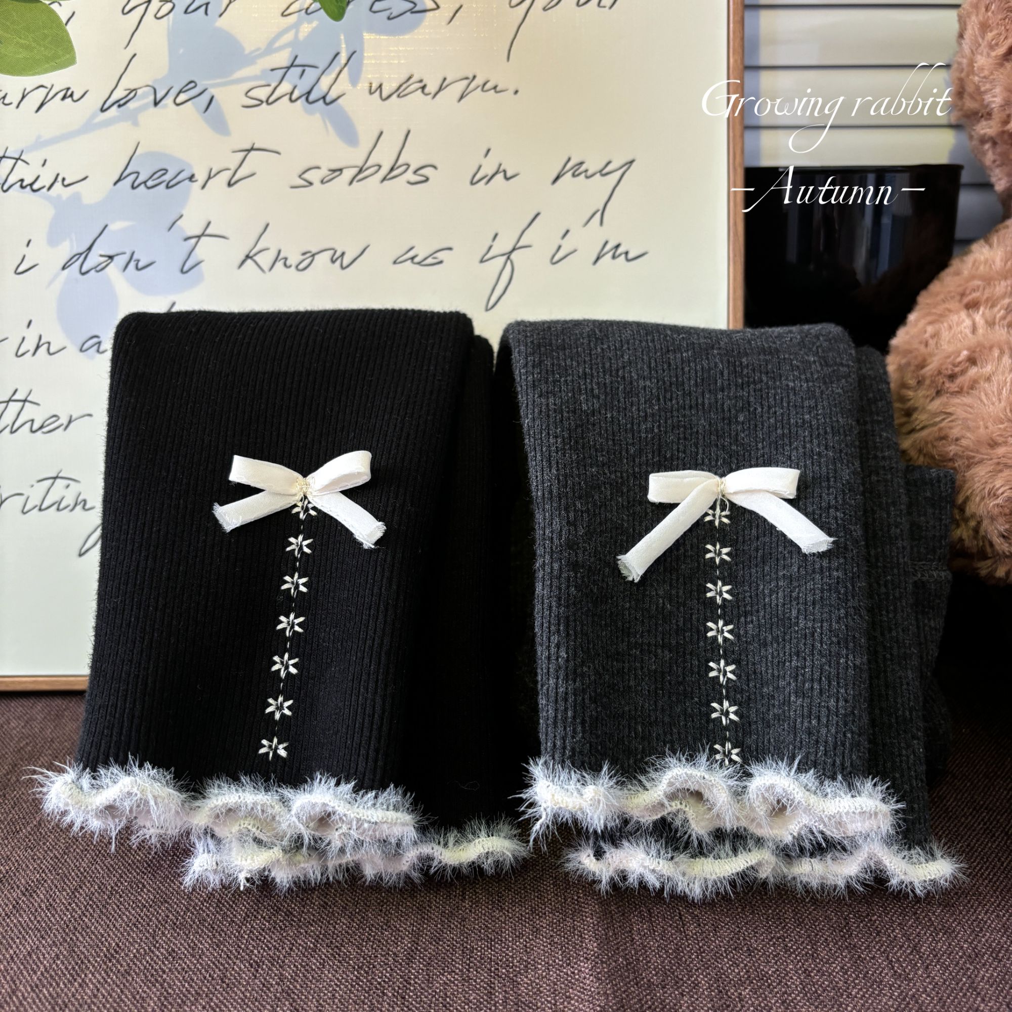 秋冬季女童加绒打底裤无骨百搭儿童加厚裤子宝宝一体绒保暖长裤