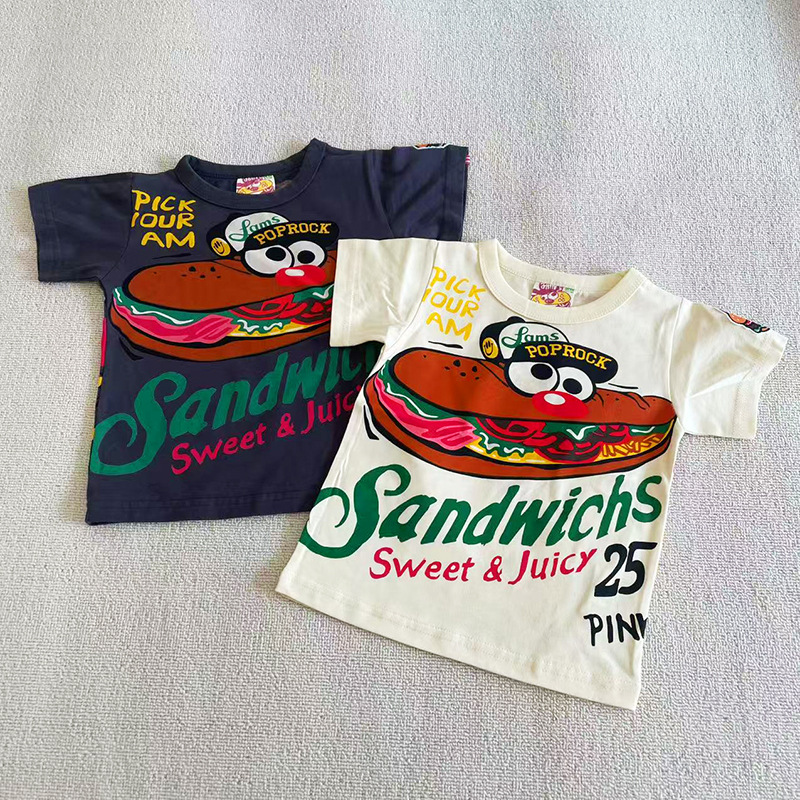 现货新品2025夏季新品  儿童短袖童装夏季新款短袖T恤