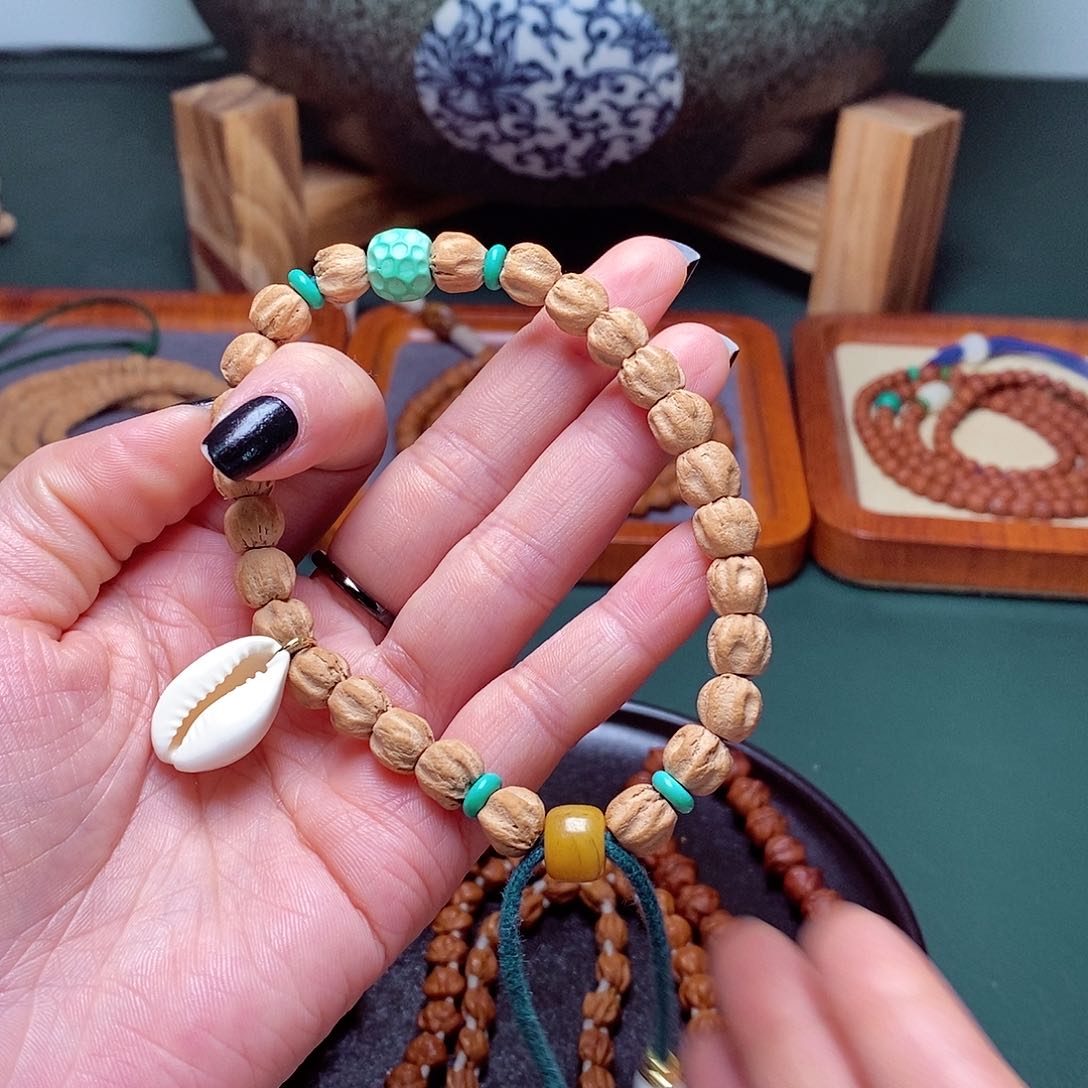 柏香籽/百香籽吊坠187莲花