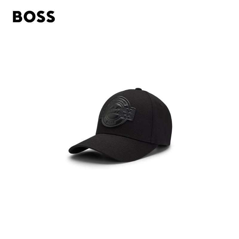 【保时捷联名】BOSS博斯男士棉质百搭休闲帽子50547041