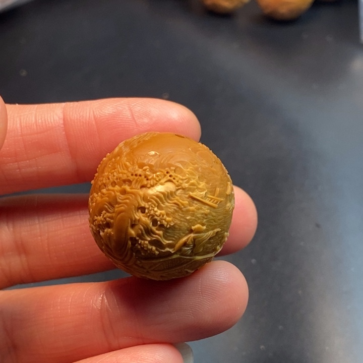 暮***秋手串/手链橄榄核风景单子