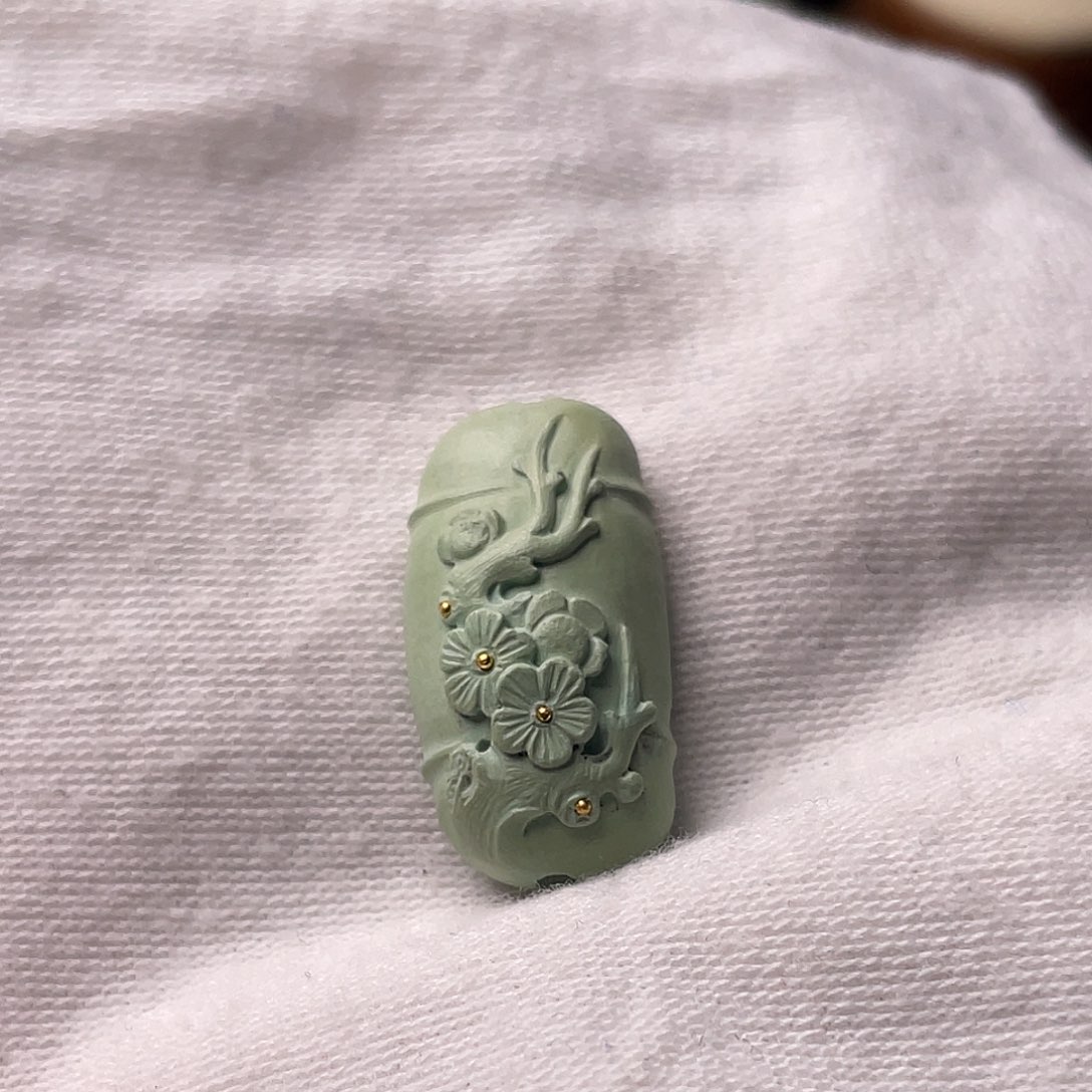 绿松石珠宝半成品未镶嵌