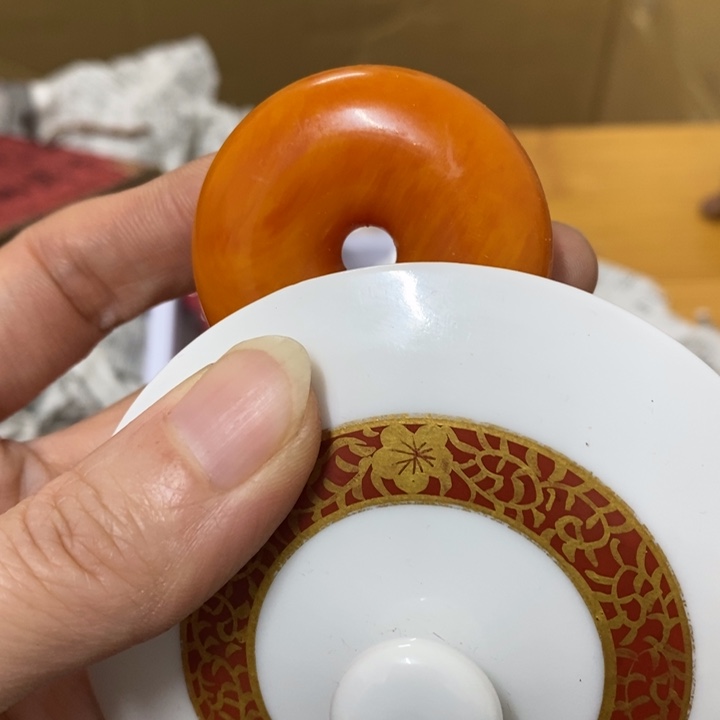 瓷片哈中古工艺品一件