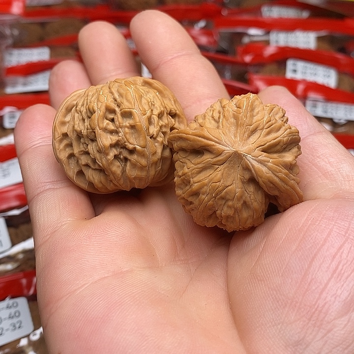 顺***虞吊坠文玩核桃508:508