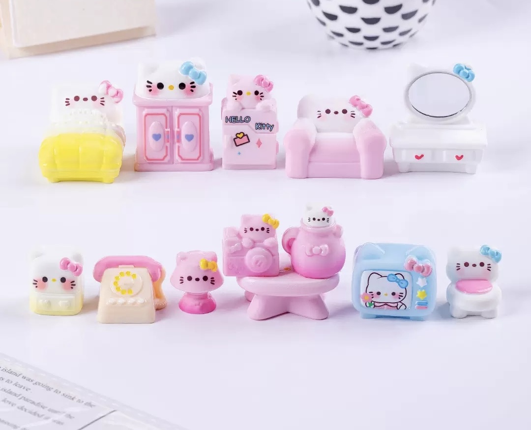 kt微缩家具套组可爱摆件diy