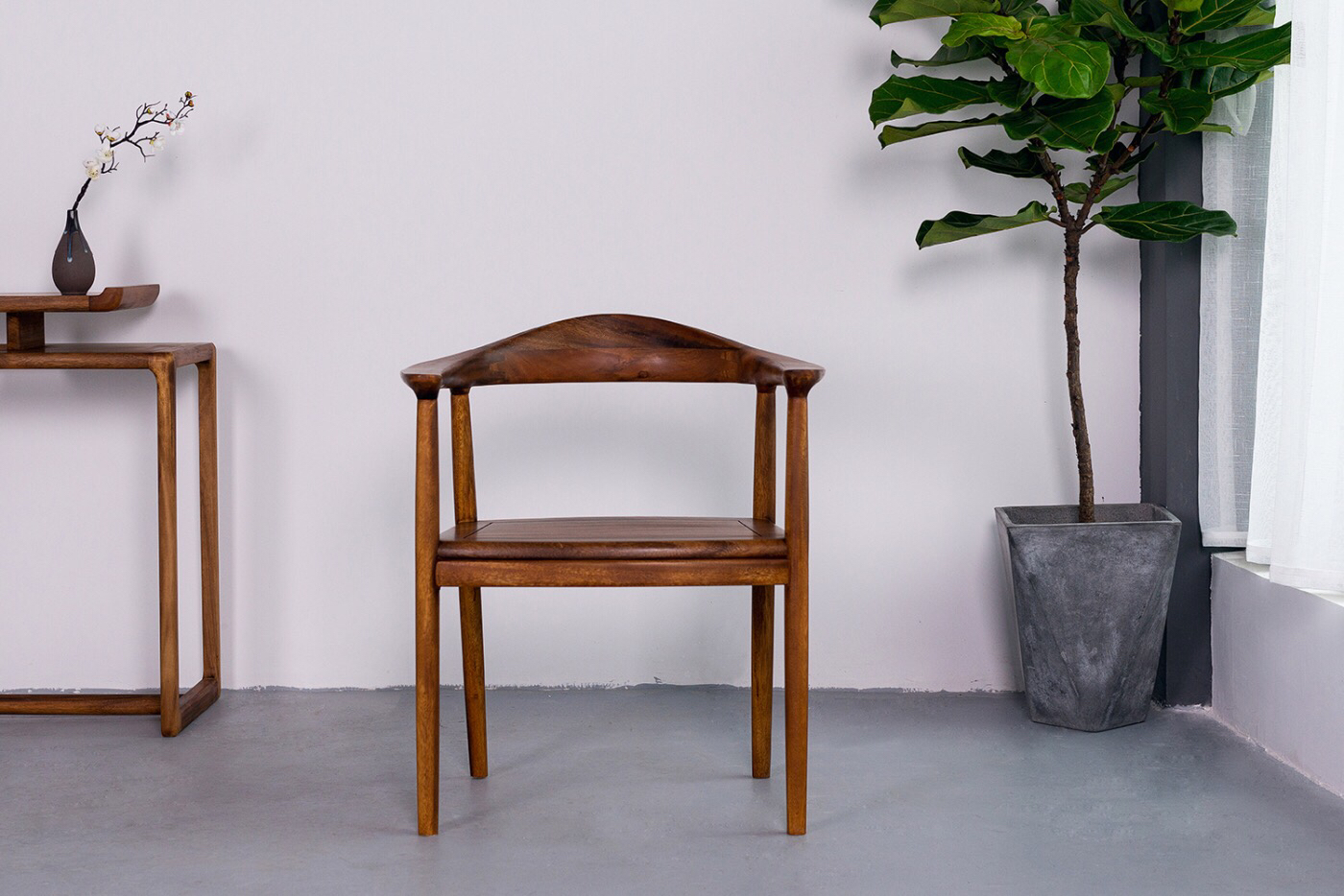 胡桃木木面总统椅