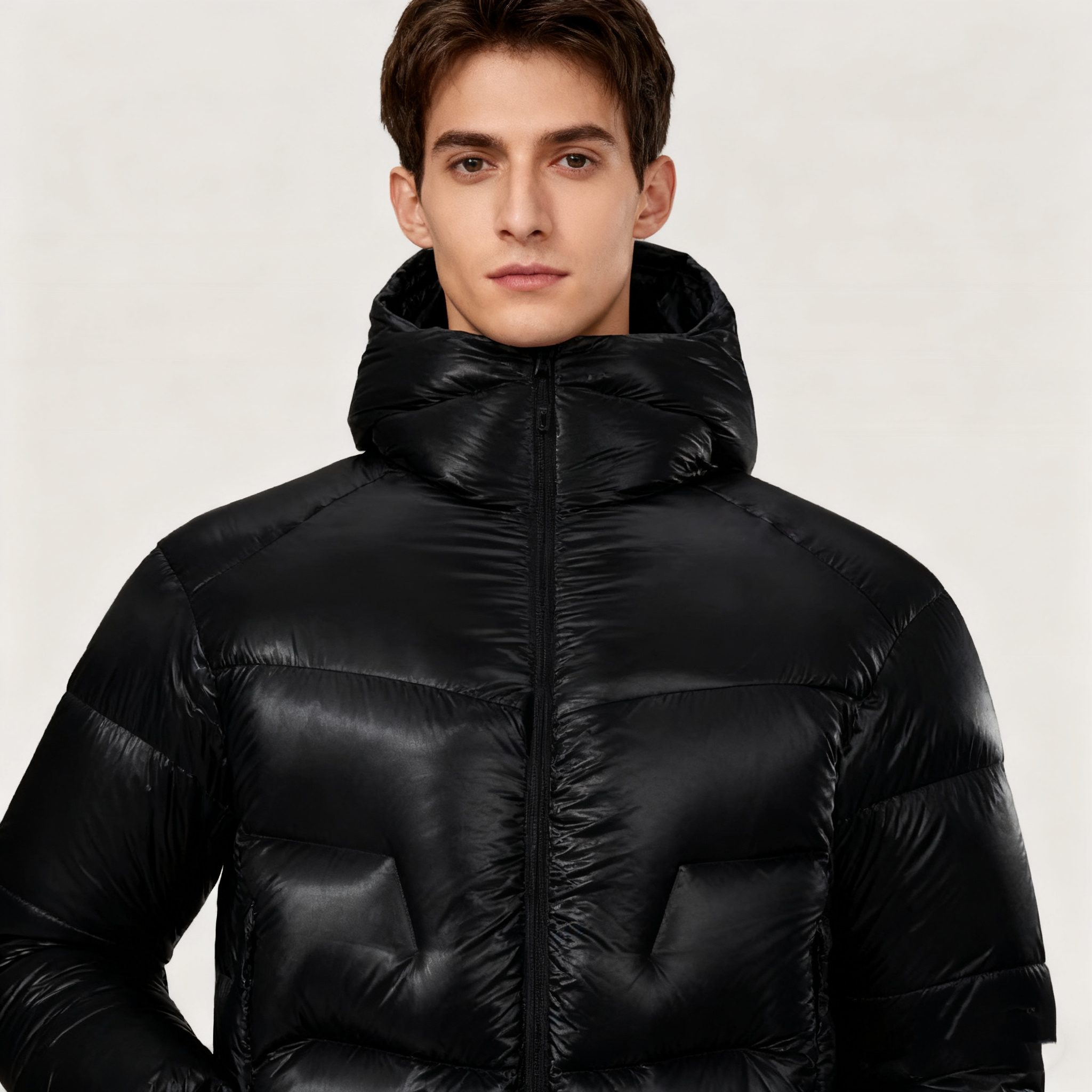 白鹅绒羽绒服户外登山徒步羽绒衣