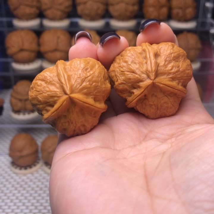 把件文玩核桃4号粽子三棱35