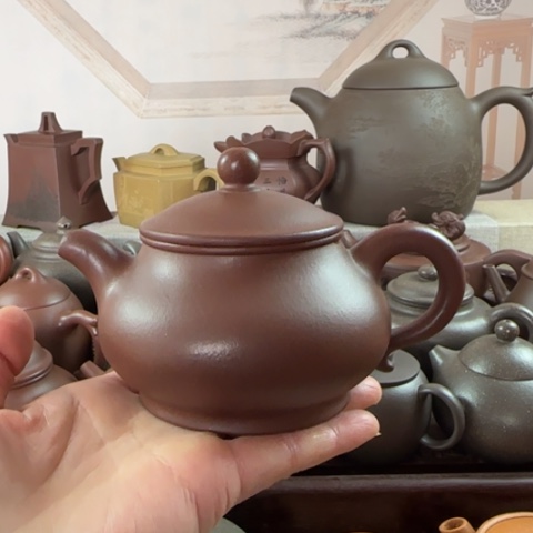 紫砂茶壶底槽清料240cc