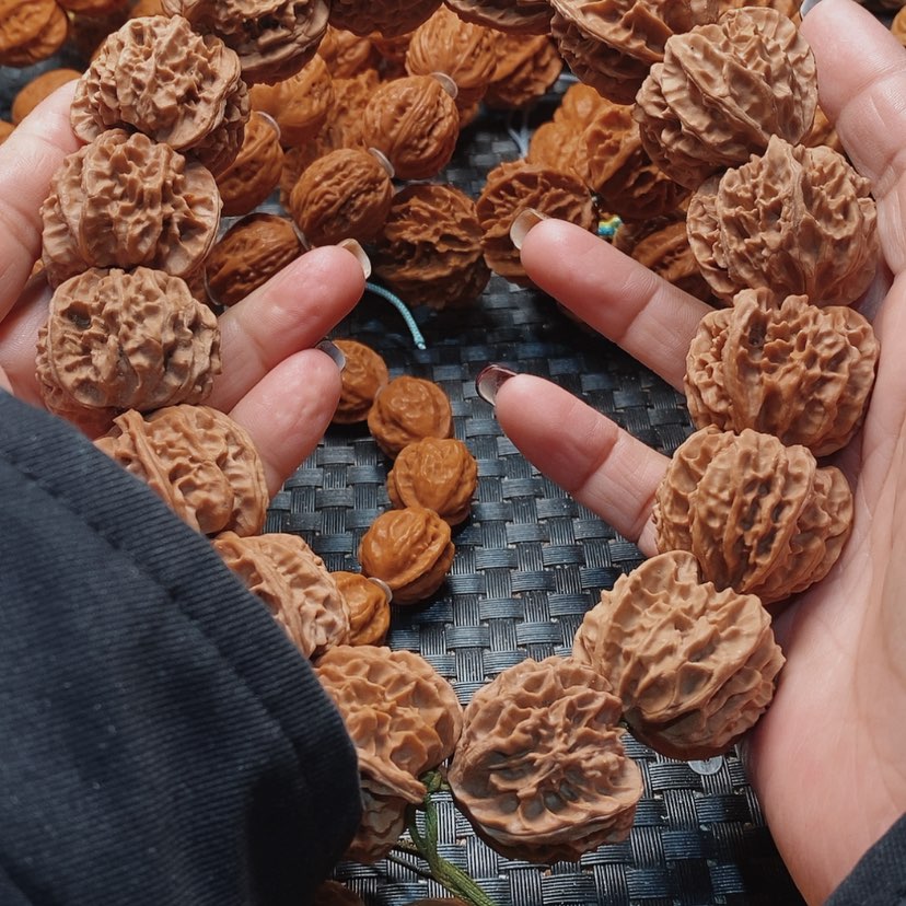 【闪购商品】文玩核桃吊坠野麻核桃