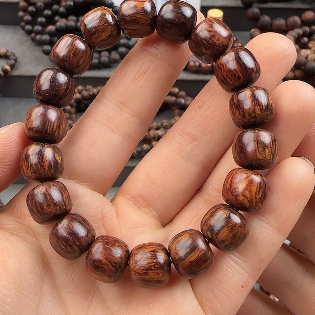 降真香手串/手链11×12海南红降黑金底满油