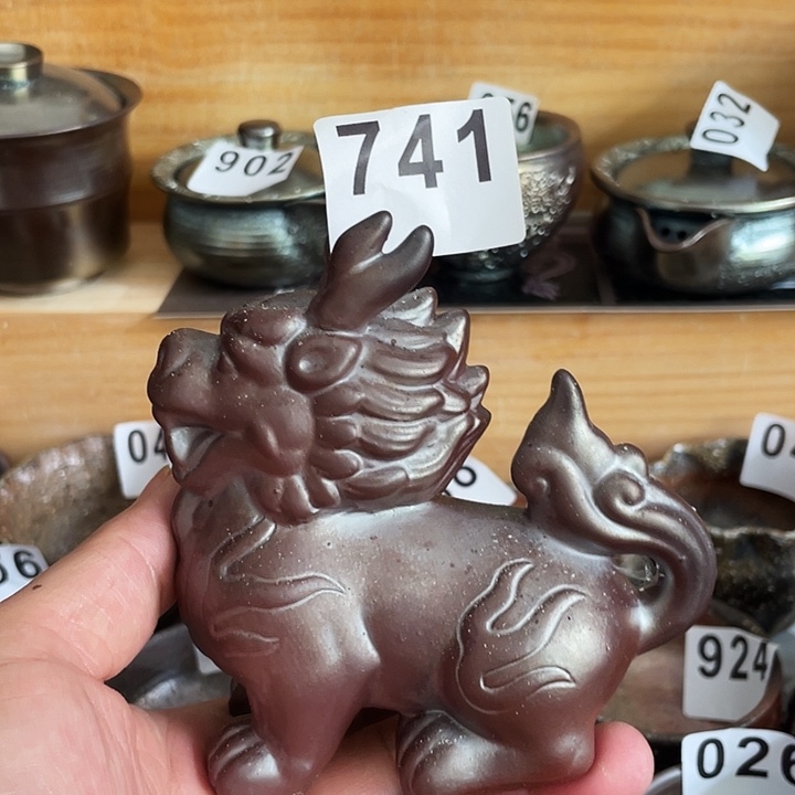 茶杯紫泥柴烧纯手工741