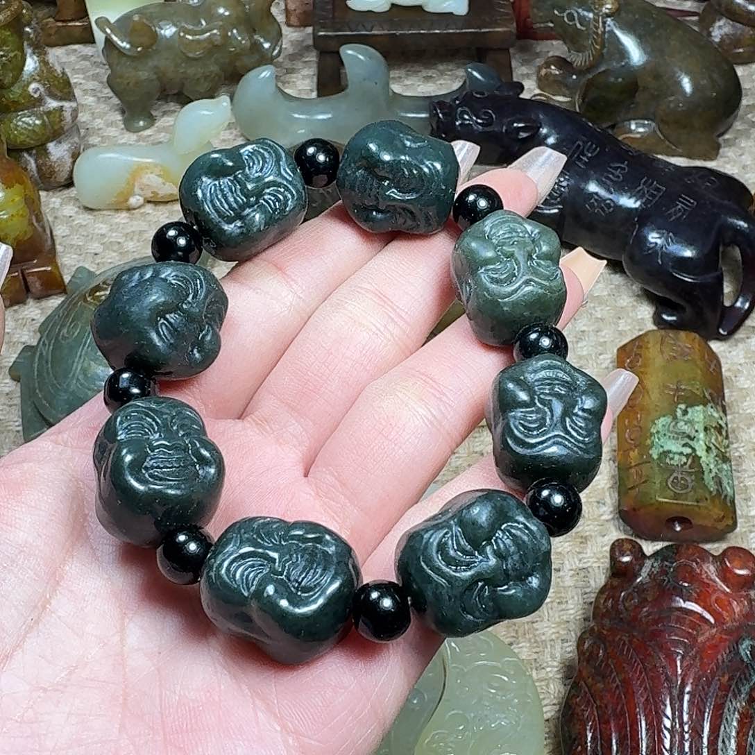 白玉菩提吊坠挂件