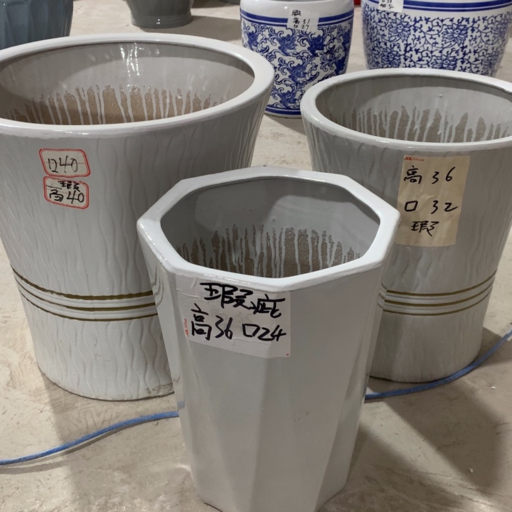 【闪购商品】红陶高温陶瓷花盆默认瑕疵